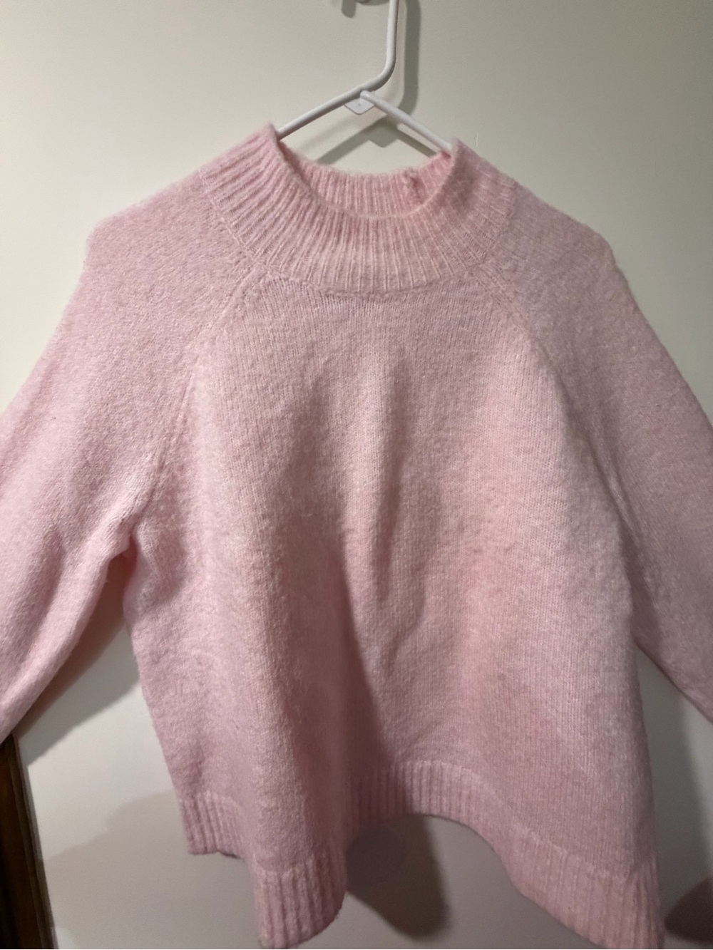 Banana Republic Pale Pink Turtleneck Sweater
